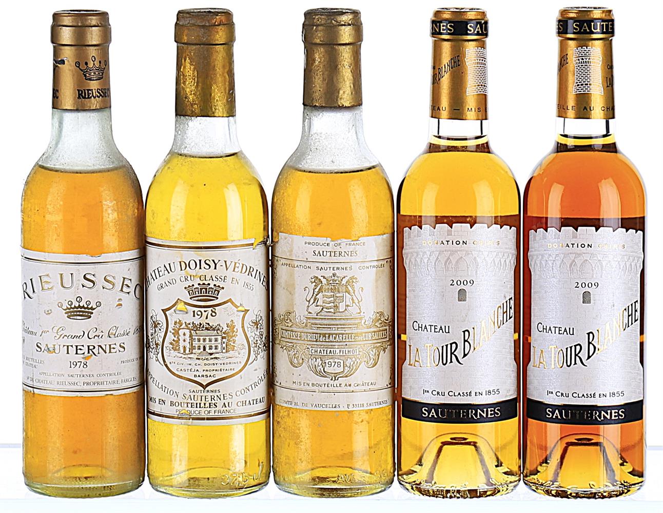 1978/2009 Mixed Lot from Sauternes and Barsac