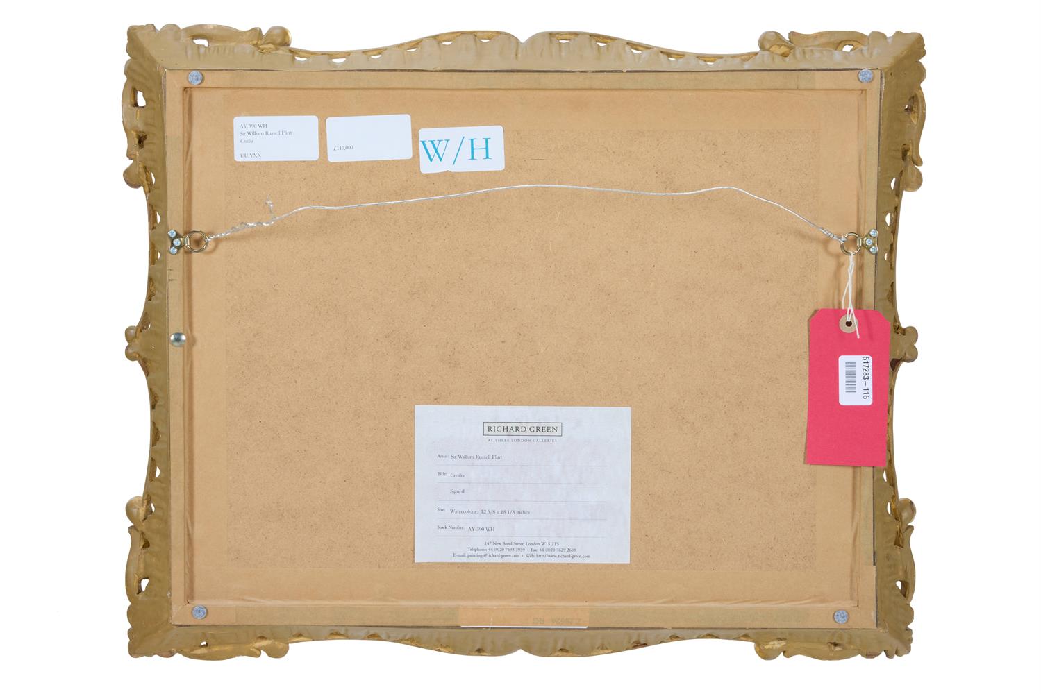 λ‡ SIR WILLIAM RUSSELL FLINT (BRITISH 1880-1969), CECILIA - Image 2 of 2