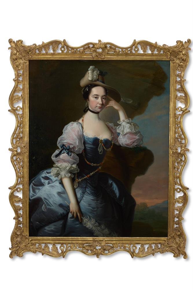 ‡ THOMAS HUDSON (1701-1779), PORTRAIT OF A LADY