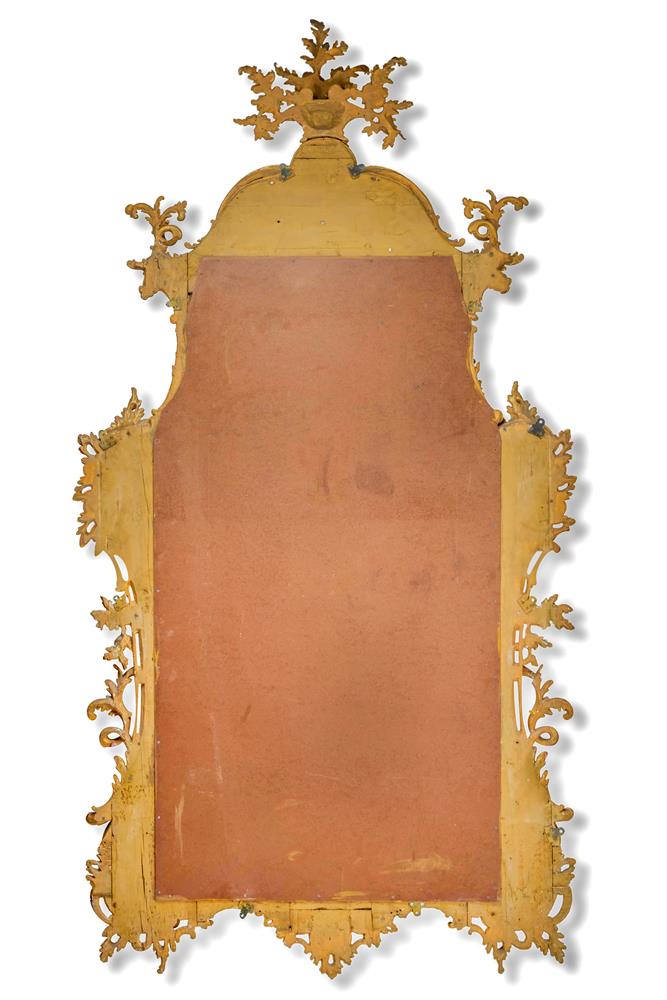 ‡ A GEORGE III GILTWOOD OVERMANTEL MIRROR, CIRCA 1760 - Image 2 of 3