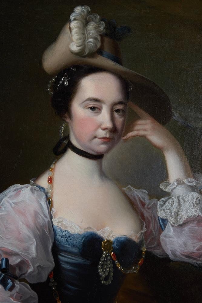 ‡ THOMAS HUDSON (1701-1779), PORTRAIT OF A LADY - Image 3 of 4