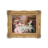 ‡ JUAN PABLO SALINAS Y TERUEL (SPANISH 1871-1946), THE FINAL TOUCH