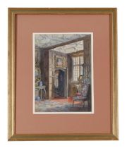 SIR EDWARD JOHN POYNTER (BRITISH 1836-1919), THE PANELLED HALL