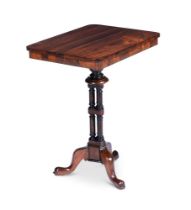 Y A GEORGE IV ROSEWOOD 'FLOWER TABLE' OR OCCASIONAL TABLE, IN THE MANNER OF GILLOWS, CIRCA 1825