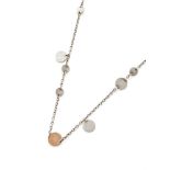 HERMÈS, CONFETTIS, A SILVER LONG CHAIN