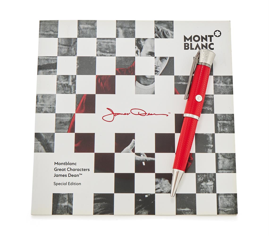 MONTBLANC, GREAT CHARACTERS, JAMES DEAN, A SPECIAL EDITION BALLPOINT PEN - Image 2 of 2