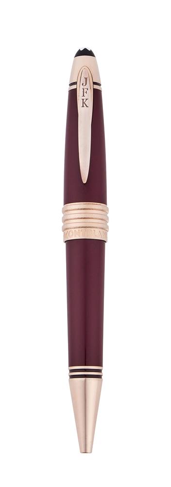 MONTBLANC, GREAT CHARACTERS, JOHN F. KENNEDY, A SPECIAL EDITION BALLPOINT PEN - Image 2 of 2