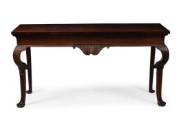 A GEORGE III MAHOGANY SERVING TABLE, POSSIBLY IRISH, CIRCA 1750
