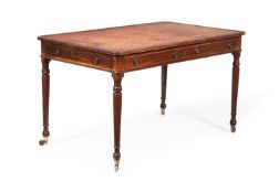 A REGENCY MAHOGANY LIBRARY TABLE, CIRCA 1815