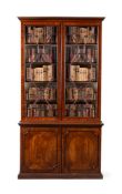 A GEORGE III MAHOGANY LIBRARY BOOKCASE, CIRCA 1770