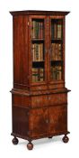 Y A WILLIAM & MARY KINGWOOD OYSTER VENEERED AND ROSEWOOD CABINET OR BOOKCASE, CIRCA 1690