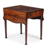 A GEORGE III MAHOGANY PEMBROKE TABLE, IN THE MANNER OF GEORGE HEPPLEWHITE, CIRCA 1790