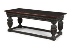 AN ELIZABETH I OAK TABLE, CIRCA 1580