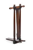 A GEORGE IV MAHOGANY BOOT JACK, CIRCA 1825