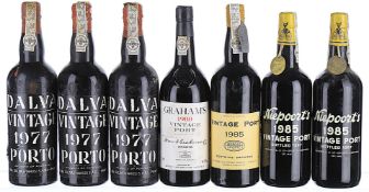 1977/1985 Mixed Lot of Vintage Port