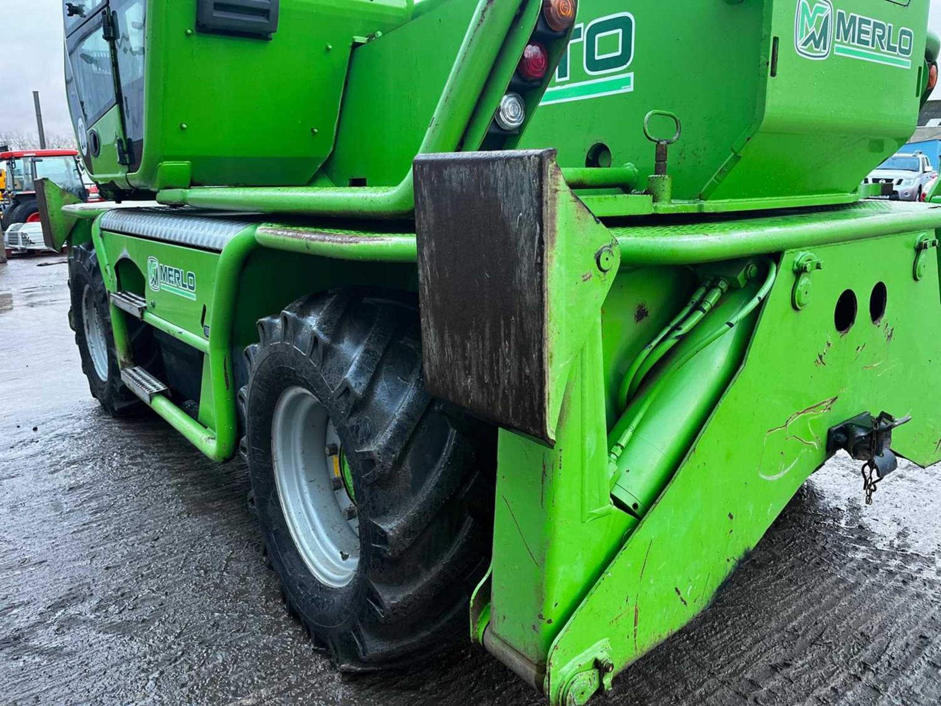 2008 Merlo RT38 Turbo Roto Telehandler, Stabilisers, Joystick Controls, WLI, Forks - Image 7 of 24