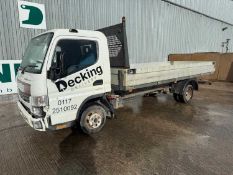 2013 Mitsubushi Canter XLWB Drop Side Van, Automatic, 3 Seats (Runs & Drives But Intermittent) (Reg