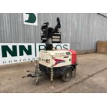 2011 Towerlight VB-9 is a LED Portable Light Tower, With A 230 V Electric Connection.