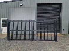 13 Ft Opening Gates With 2 Hanging Posts ( 1 Pair Of Gates & 2 Posts Per Set )