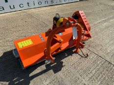 Unused 1.25M Flail Mower With 24 Hammers & Manual Off Set
