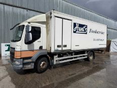 2014 DAF 15 Ton Fridge Lorry, Bluetooth, Ad Blu (Reg. Docs. Available, Tested 11/25)