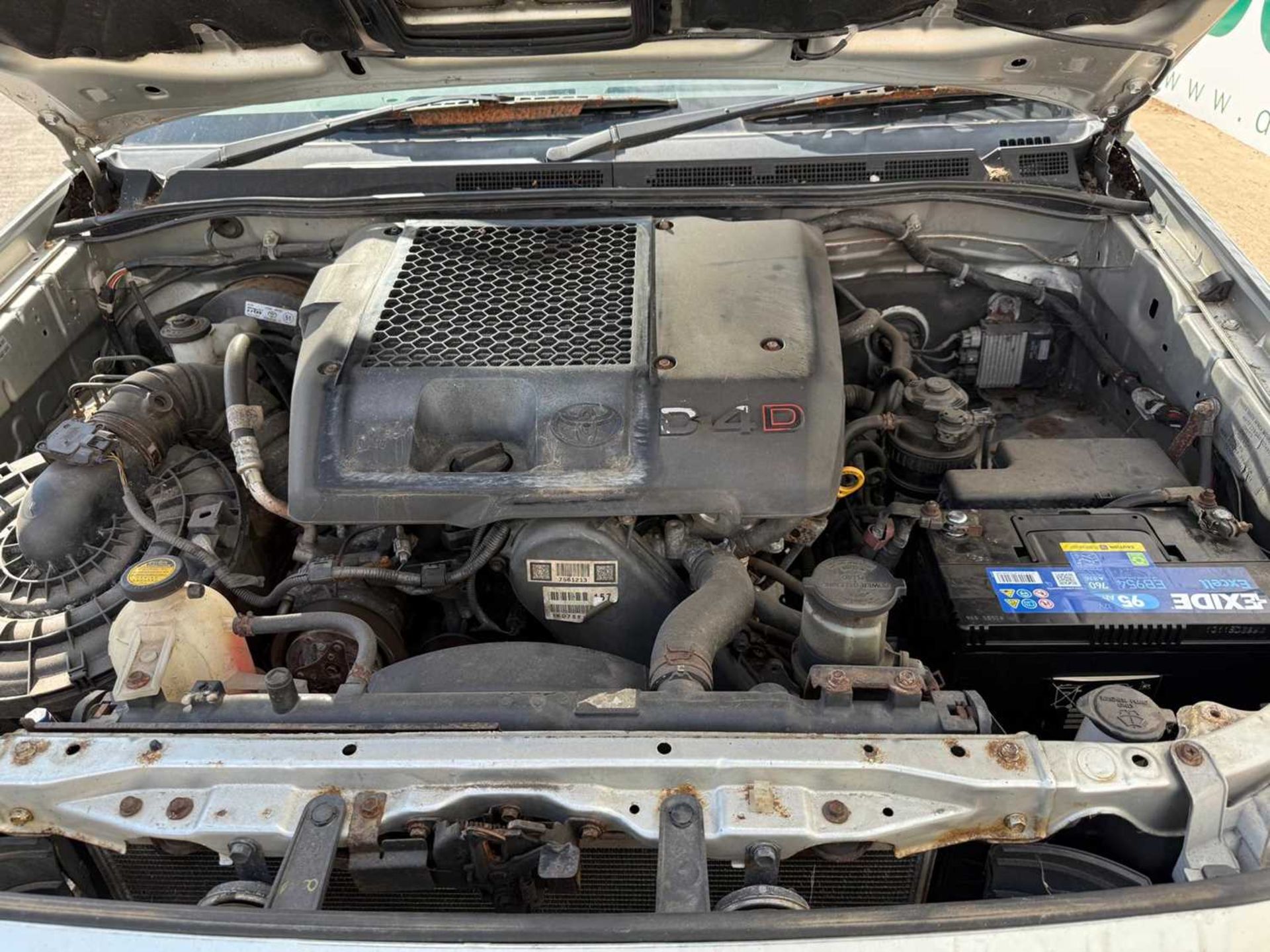 2008 Toyota HiLux 3.0, 4x4 Double Cab, A/C, Tow Bar. - Image 22 of 25