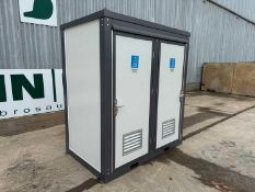 Unused Double Shower Block