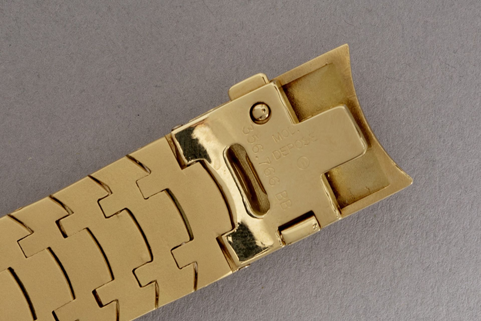 very rare handmade completely original "Omega - Louis Brandt de luxe (First Series)" automatic wrist - Bild 4 aus 9