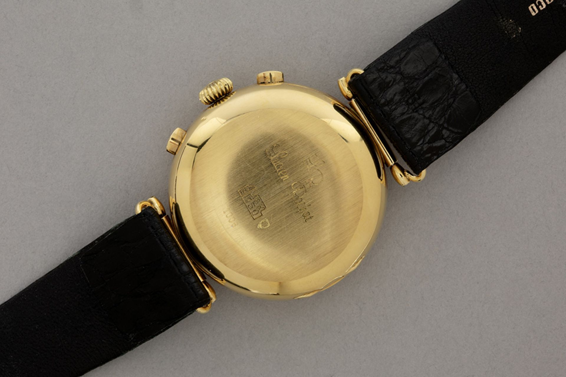 nice Lucien Rochat marked "Oignon Grande Complication" wristwatch with Hand-Wound Movement & Cal. V - Bild 3 aus 4