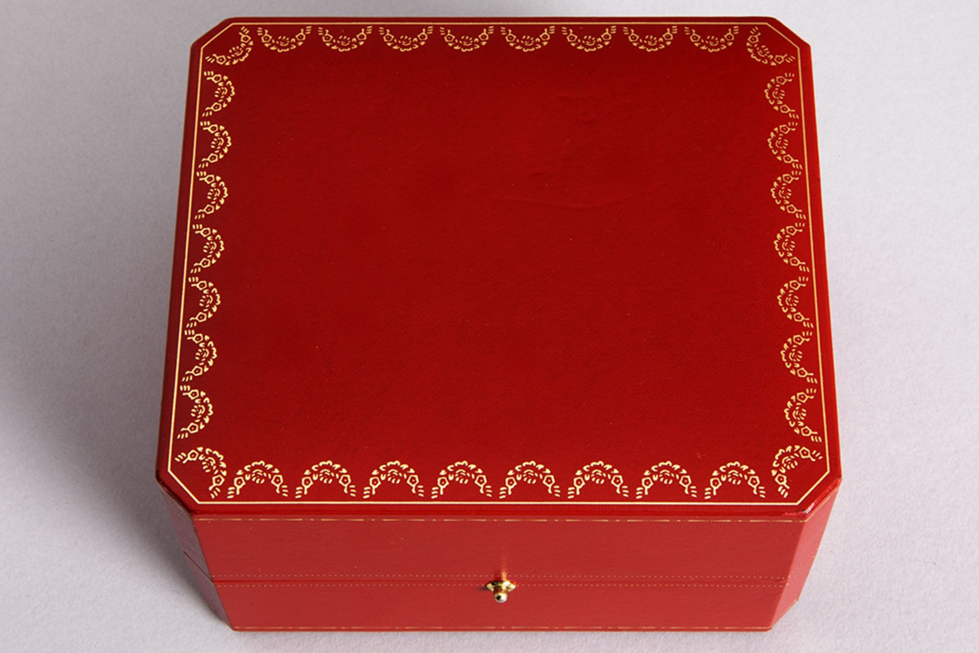 completely original automatic Cartier marked "Tank Diva" wristwatch in steel with original strap and - Bild 4 aus 4