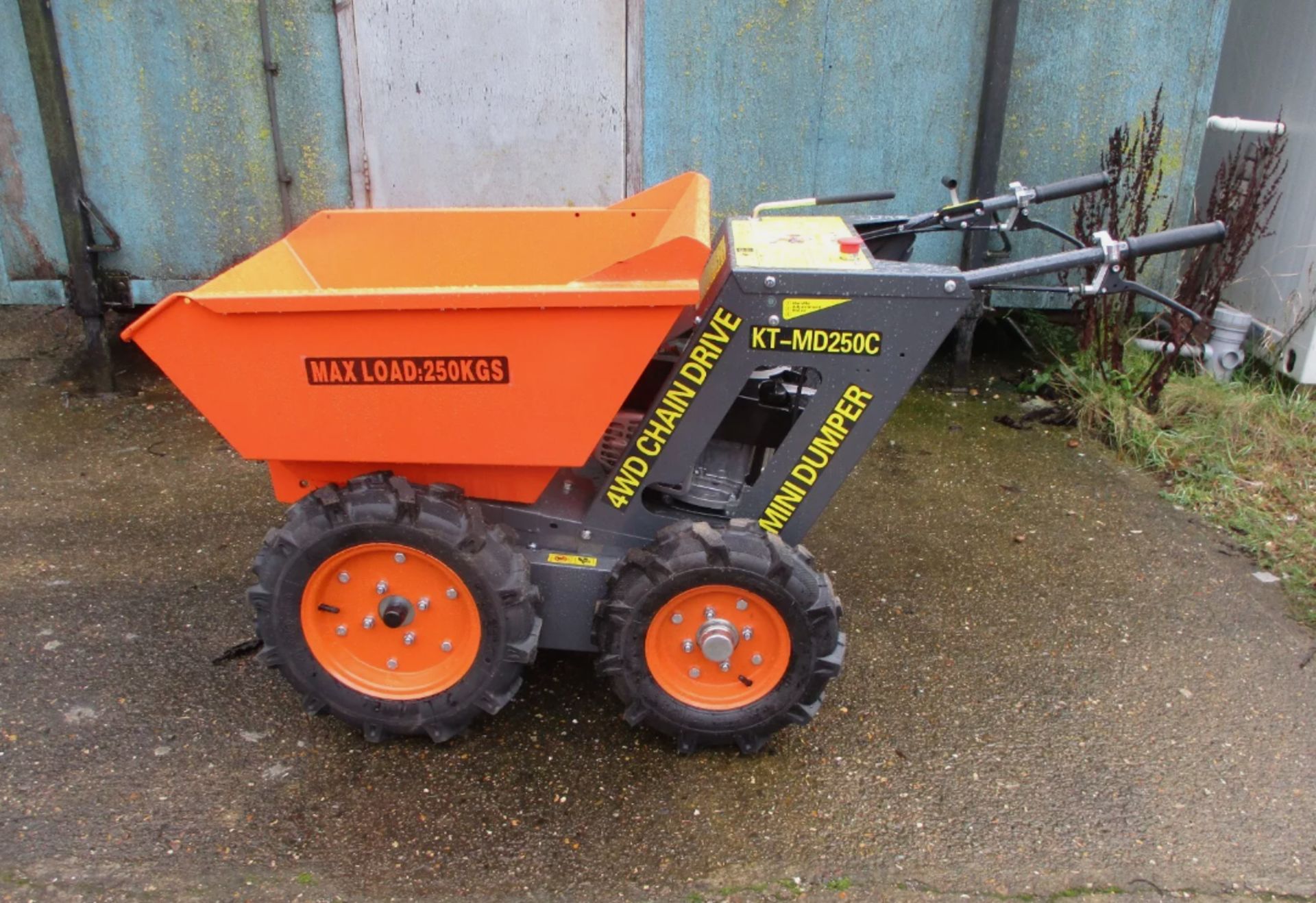 KONSTANT 0.25 TON DUMPER POWER BARROW TRACKED DUMPER