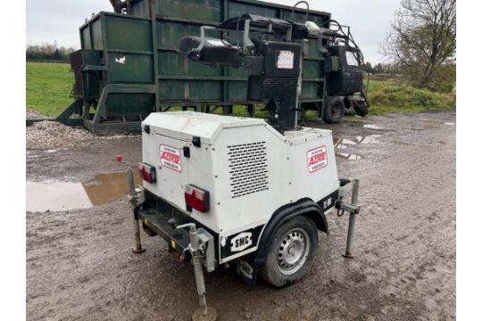 2015 SMC TL90 LIGHTING TOWER WITH KUBOTA DIESEL ENGINE - Image 1 of 11