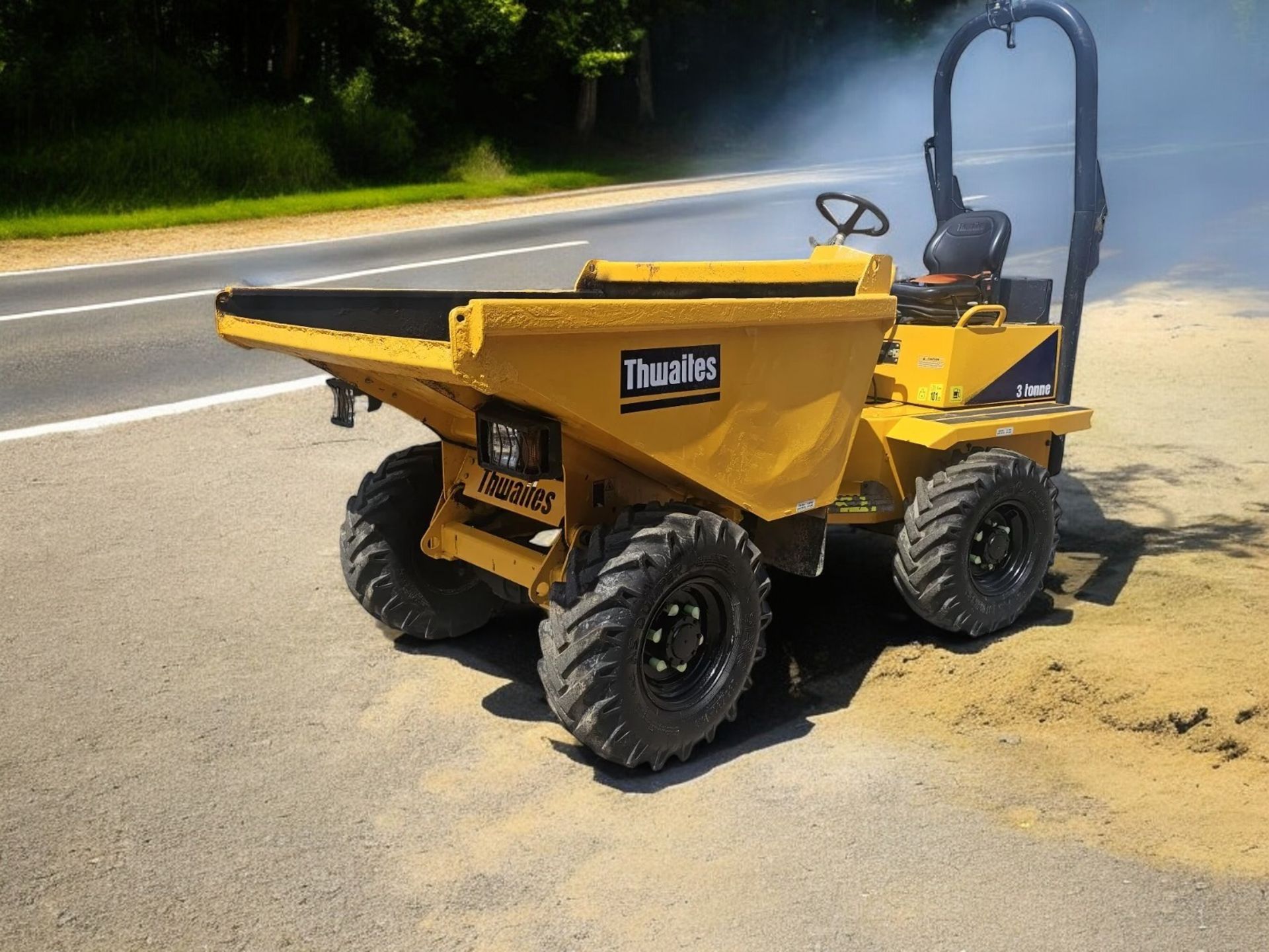 2019 THWAITES 3 TONNE 700 HOURS 4X4 3 TON DUMPER - Image 5 of 5