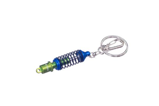 384 X SHOCK ABSORBER BLUE LED KEYRING - Image 1 of 2