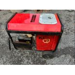 ELECTRIC START GENERATOR >>--NO VAT ON HAMMER--<<