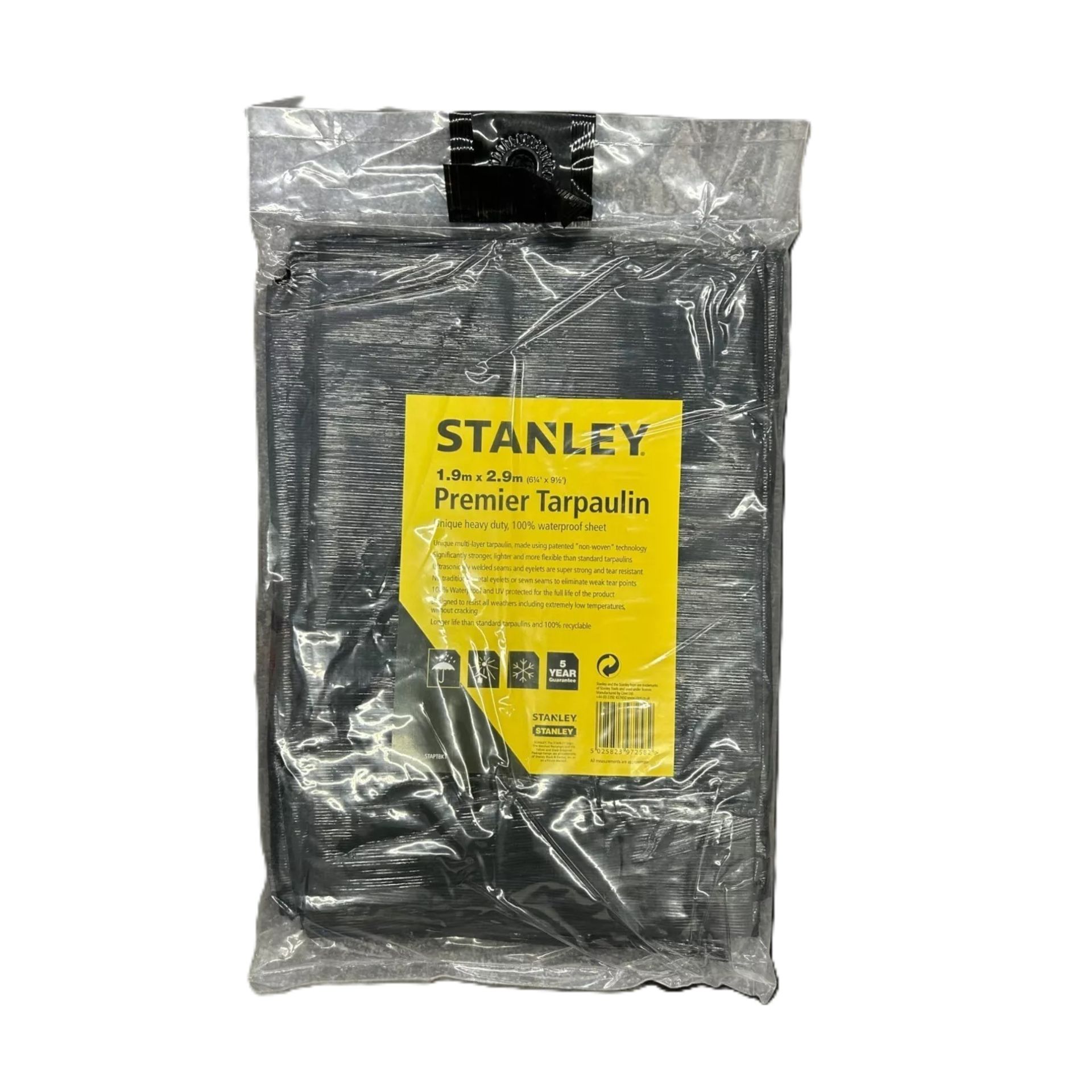 423X STANLEY PREMIER TARPAULINS 1.9M X 2.9M