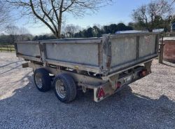 IFOR WILLIAMS TT105 TIPPER TRAILER >>--NO VAT ON HAMMER--<<