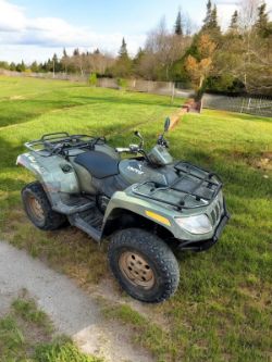 ARCTIC CAT DIESEL ATV – RUGGED & READY