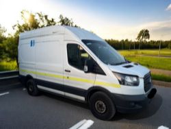 **(ONLY 75K MILEAGE)** 2017 FORD TRANSIT 350 – 2.0L DIESEL – MANUAL – MWB PANEL VAN