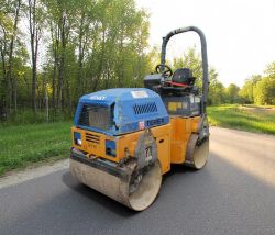 2012 TEREX TV1200 VIBRATING ROLLER – 1200MM – DIESEL – 2,740KG