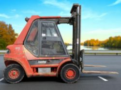 LINDE H70D FORKLIFT TRUCK – 6.5 TONNE LIFT CAPACITY – DEUTZ DIESEL