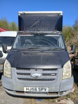 2006 (56) FORD TRANSIT CHASSIS CAB – 2.4 DIESEL MANUAL >>--NO VAT ON HAMMER--<<