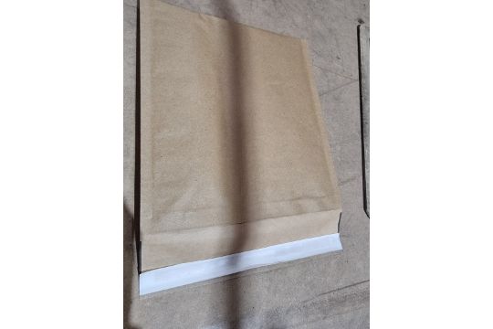 Per Box Rrp 40 boxes of PPM24Kraft Mesh Paper Padded Bags 205 x 245mm 50mm Flap ...