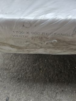 SHOWER TRAYS JOBLOT X 9 OF HEAVY DUTY TRAYS