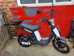 PEDAL ASSIST ELECTRIC MOPED 2021