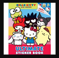 2500 X MONSTER HIGH & HELLO KITTY BOOK STICKERS- CLIP STRIP(288)