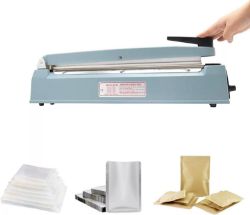 FUNOURS BAG SEALER 300MM/11.8INCH HEAT SEALER PLASTIC