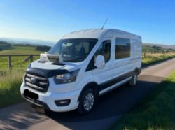 2022 FORD TRANSIT 2.0 ECOBLUE 130PS T350 H2 LEADER CREW VAN>>--NO VAT ON HAMMER--<<