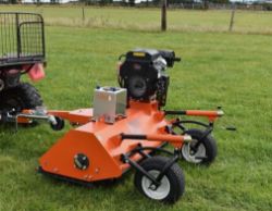 POWER-UP ATV120 TOWABLE FLAIL MOWER – V-TWIN 22HP