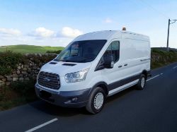 **(ONLY 110K MILEAGE)** 2018 FORD TRANSIT 350 TDCI 130BHP RWD L2H2/L3H2>>--NO VAT ON HAMMER--<<